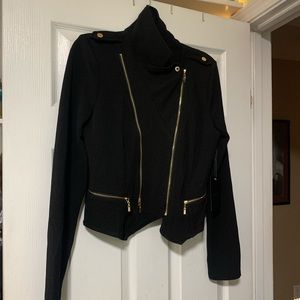 Black Zip Up Jacket